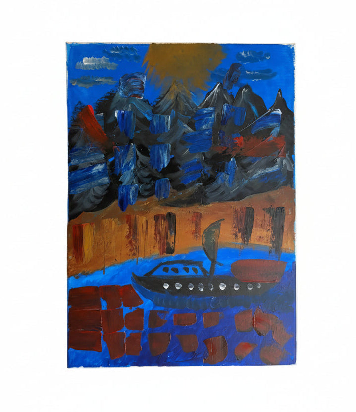 "The Ship" Kunstgemälde