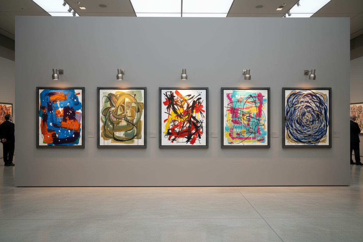 Moderne abstrakte Gemälde